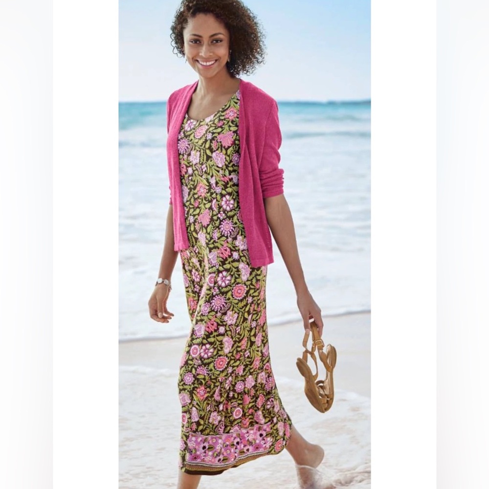 J. Jill Floral Maxi Dress